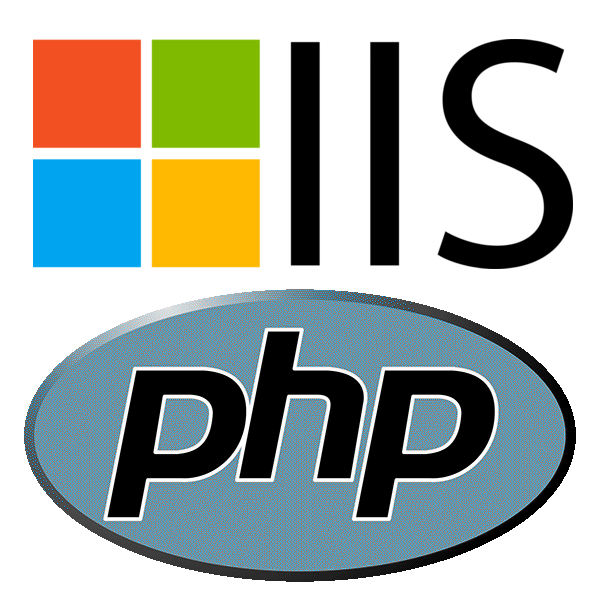 IIS + PHP logo